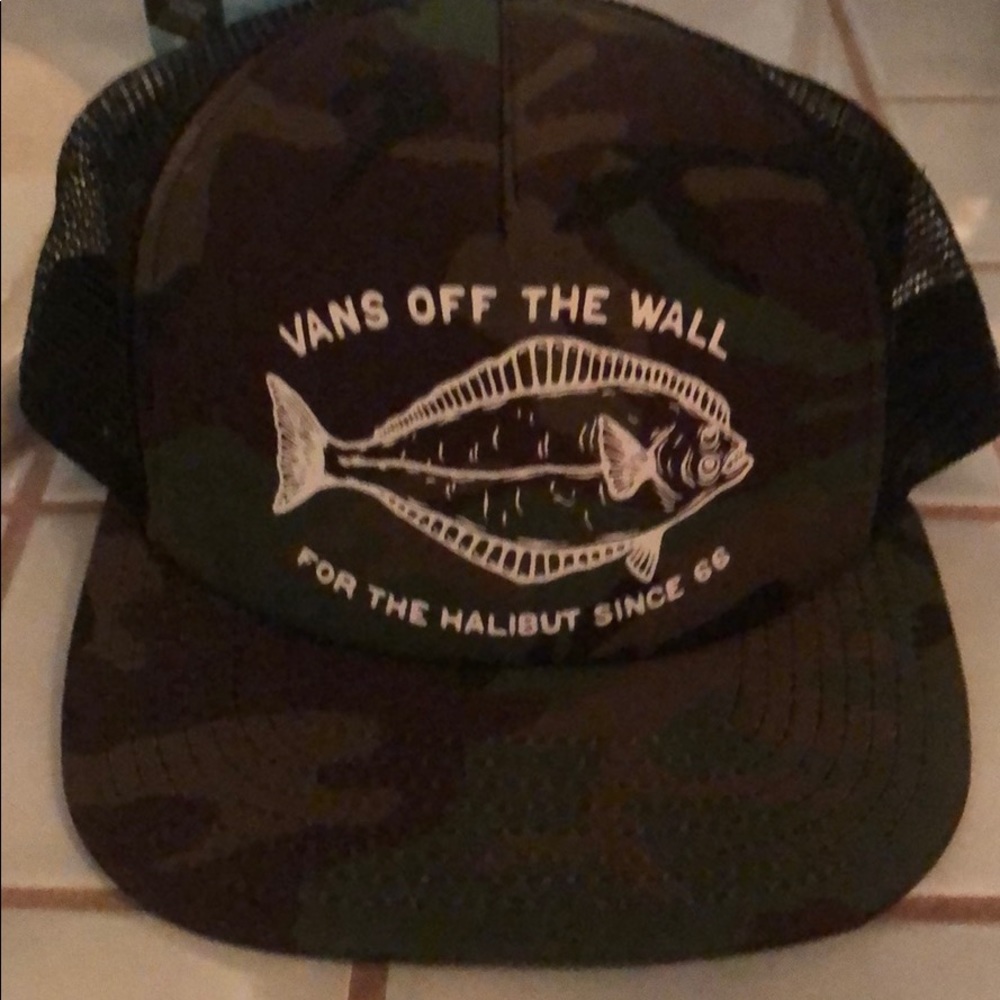 Camo Vans Snap back